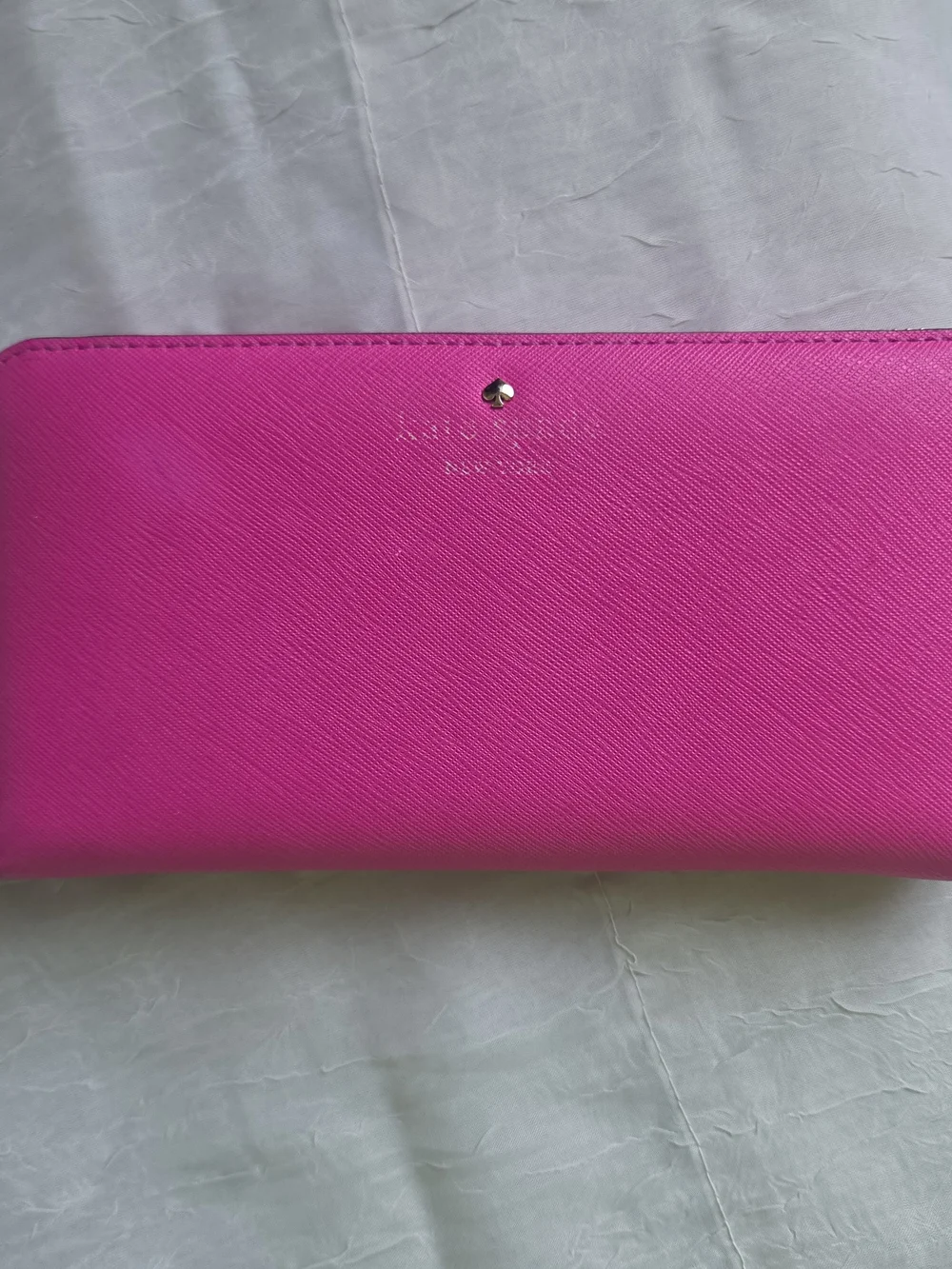 Kate Spade New York Saffiano Leather Continental Zip-around Wallet